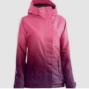 Under Armour Pink and Purple Ombré Coat